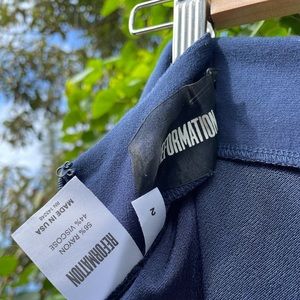 Reformation slit skirt size 2